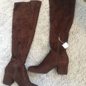 Never worn Christian Siriano over the knee boot!